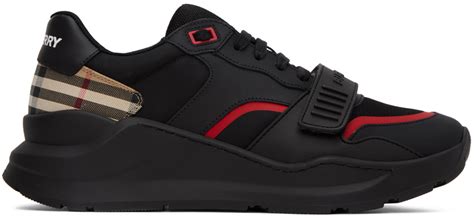 burberry trainers black|burberry iconic british trainers.